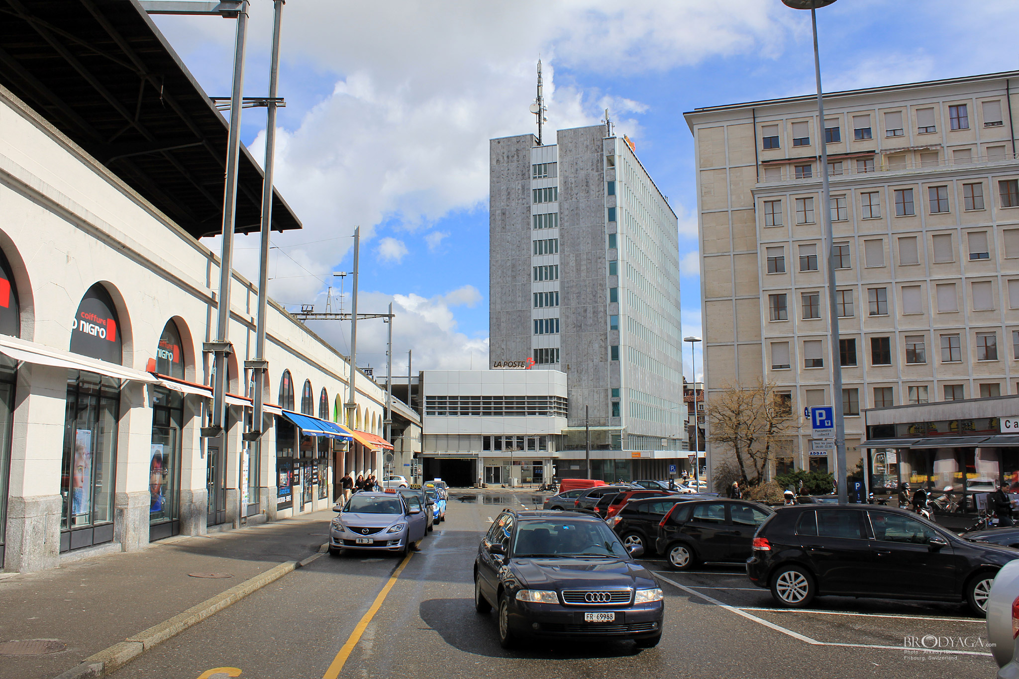 Railway station Fribourg